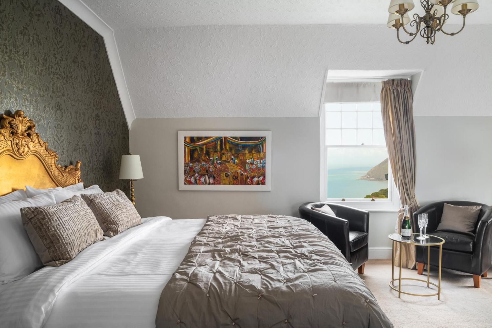 Highcliffe House Bed and Breakfast Lynton Rum bild